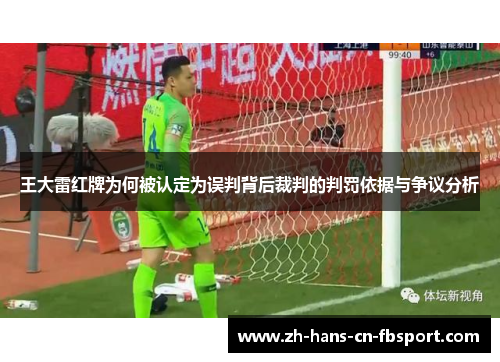 王大雷红牌为何被认定为误判背后裁判的判罚依据与争议分析